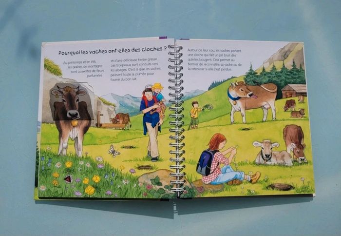 Livre animé à volets Les P'tits Juniors : 🏔 La Montagne  🏞 41 - photo numéro 5