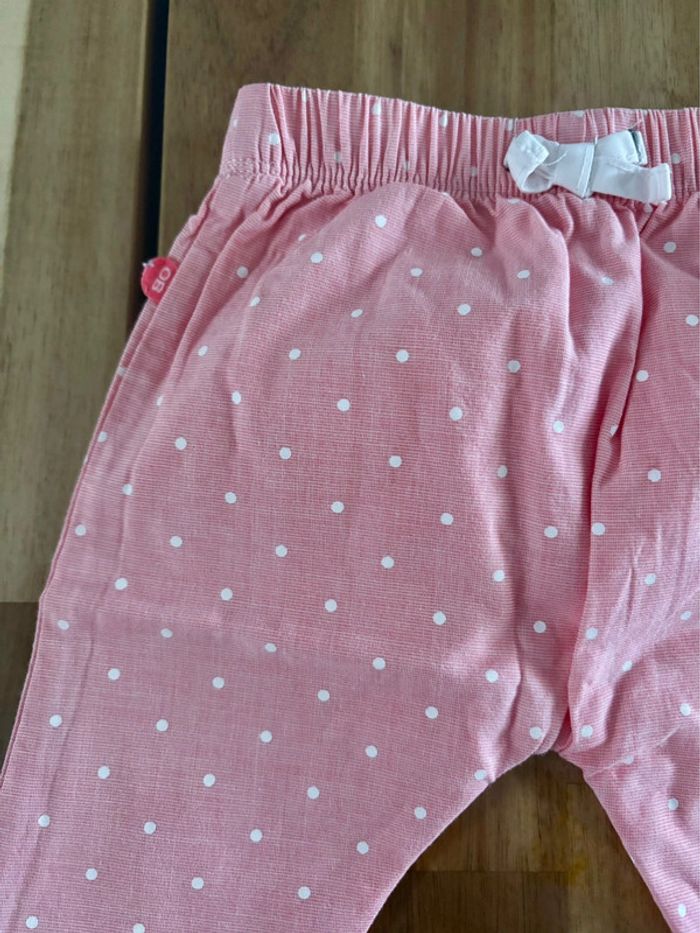 Pantalon Rose à Pois - photo numéro 2