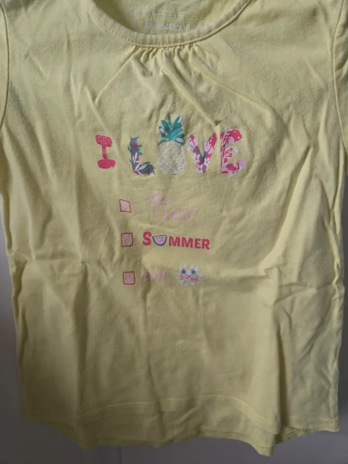 T-shirt fille in extenso - photo numéro 2