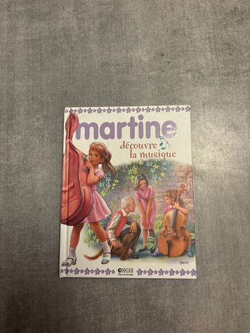 Livre Martine découvre la musique