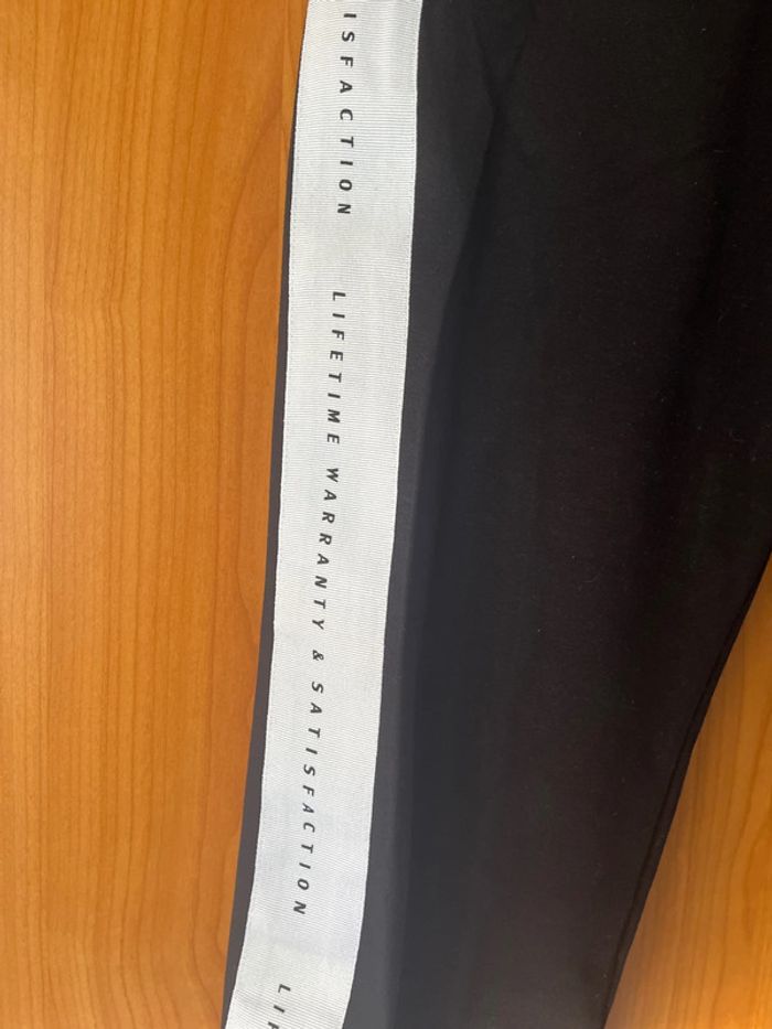 Pantalon à bande noir et blanc Bershka M - photo numéro 2