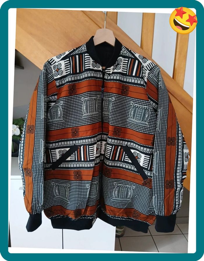 Très Belle Veste Bombers zippée pour L'été Neuve Taille L🌿🌈 - photo numéro 2