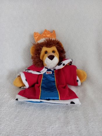 Doudou marionnette Lion Trudi