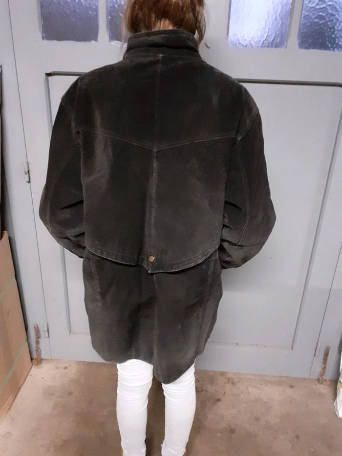 🏘Manteau veste imperméable T40 noir - photo numéro 2