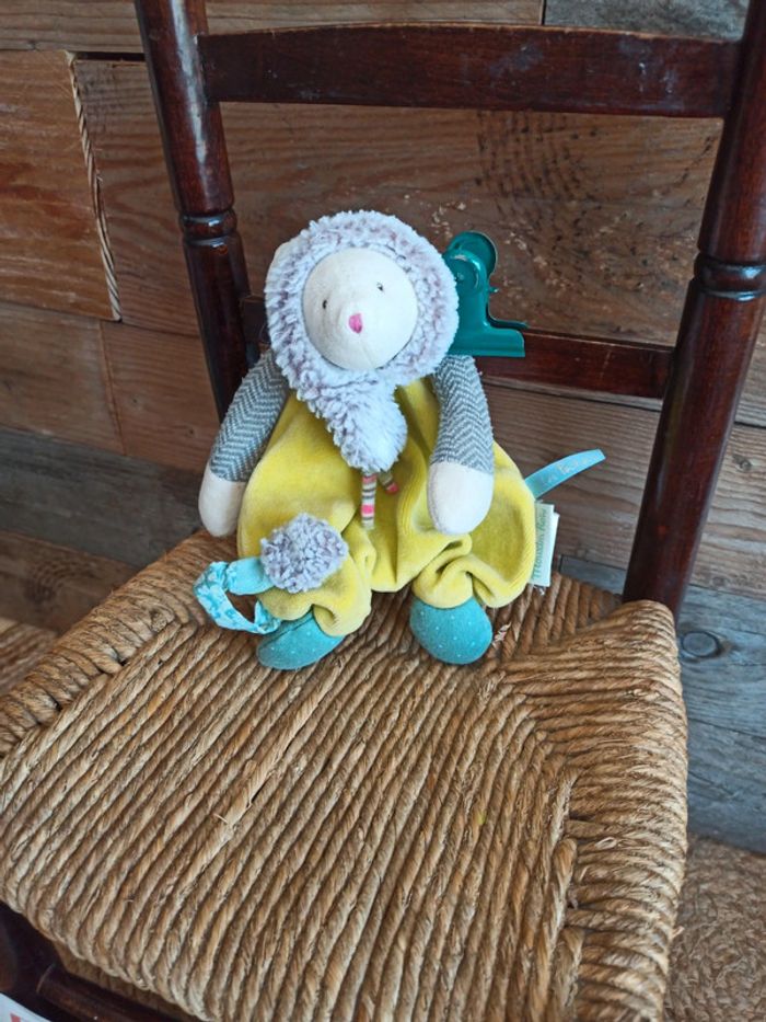 Doudou moulin roty souris les pa chats tbe - photo numéro 2