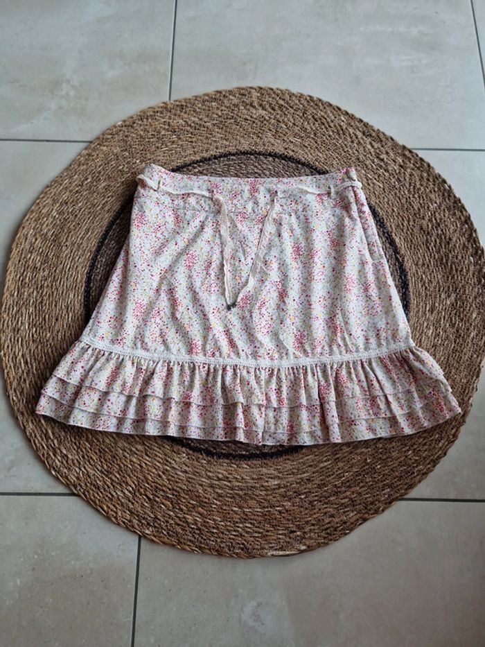 Jolie jupe fleuris ddp taille 36