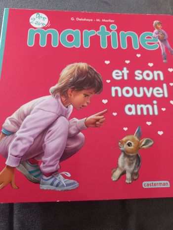 Livre cartonné Martine et son nouvel ami