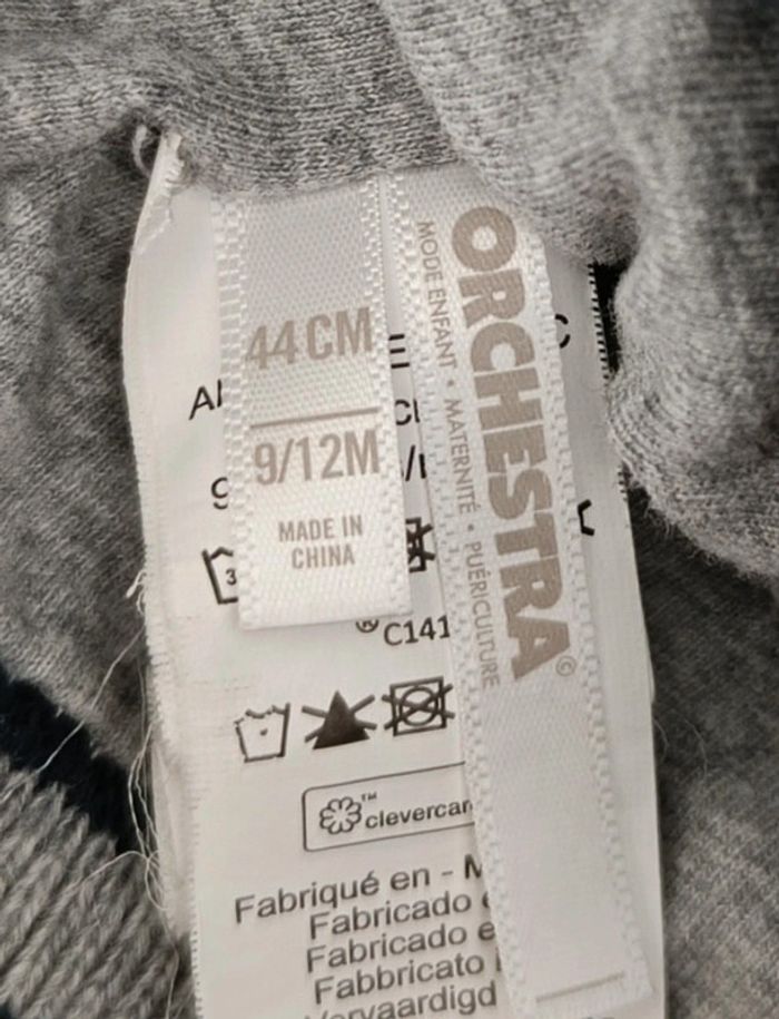 Bonnet 9/12 mois 44cm - Orchestra - photo numéro 3