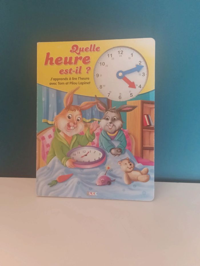Livre Quelle heure est-il ?