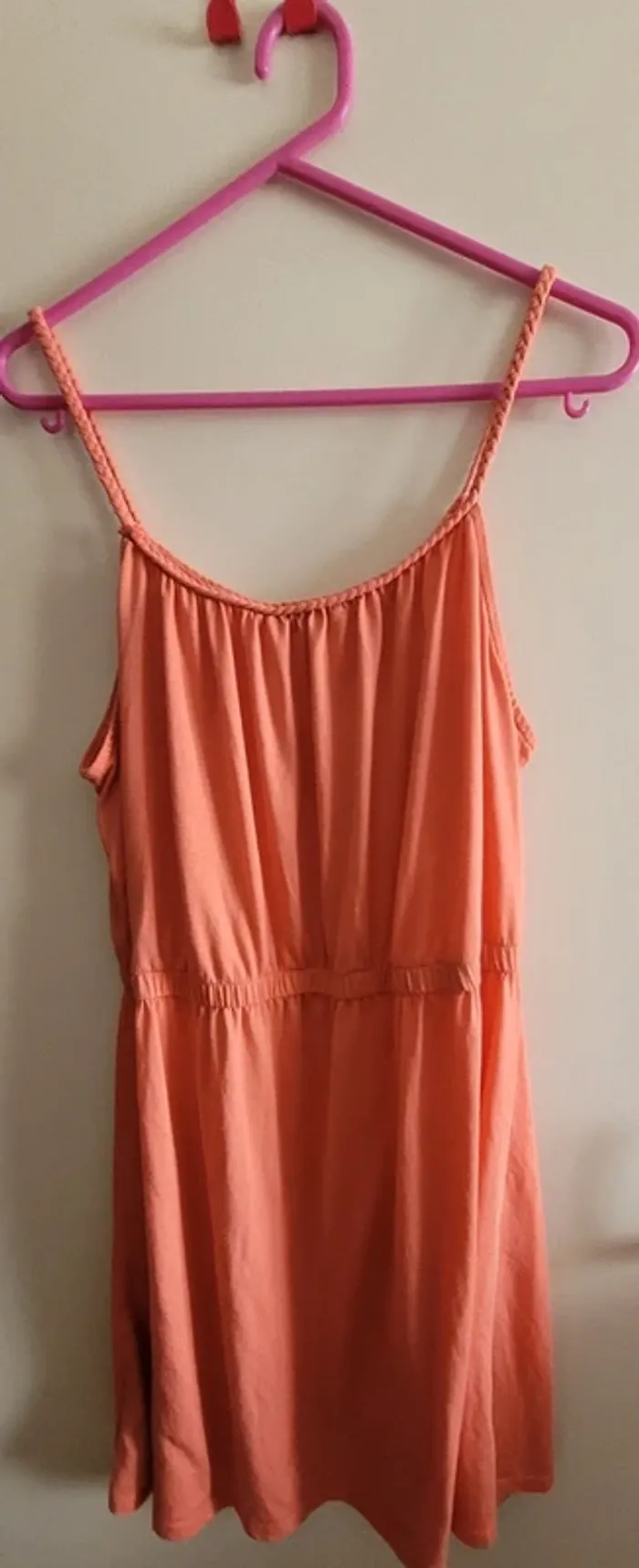 Robe été orange