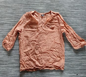 Blouse légère camel