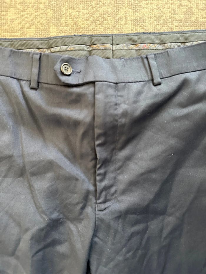 Pantalon de costume Ralph Lauren – Taille W42 L30 / FR 52 – Bleu marine - photo numéro 6