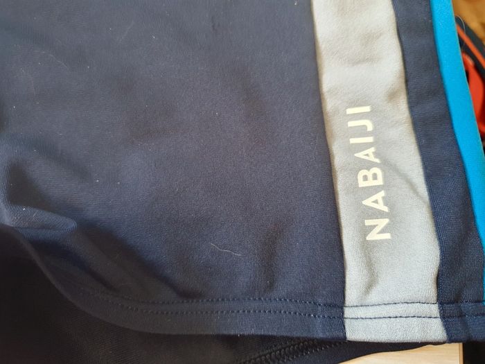 Boxer de bains nabaiji bleu et gris - photo numéro 3