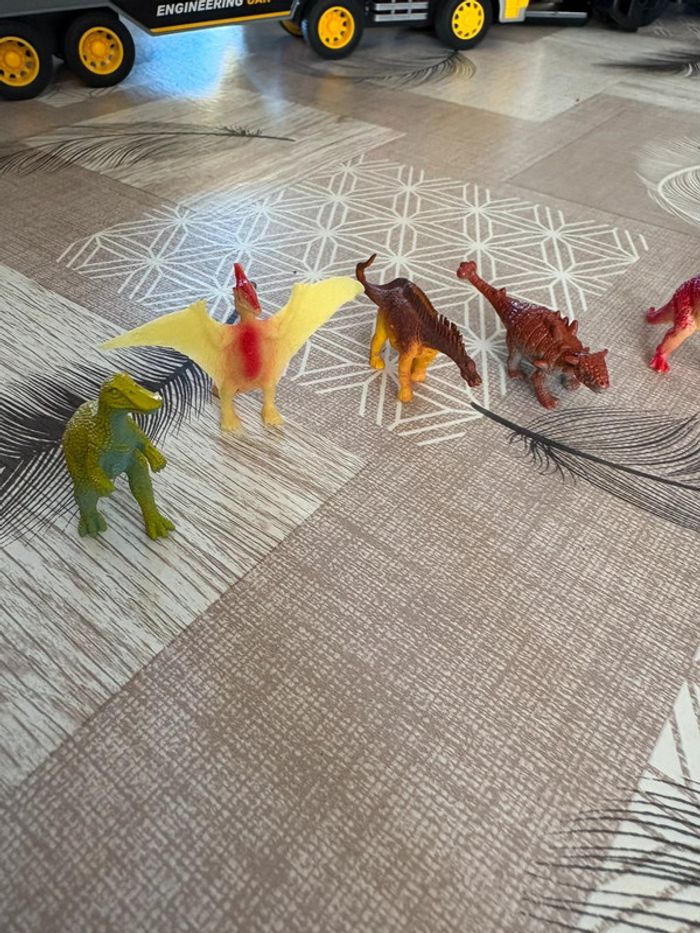 Lot de 13 petits dinosaures, jouet enfant - photo numéro 9