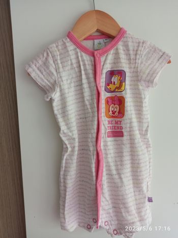 Combishort fille 9 mois