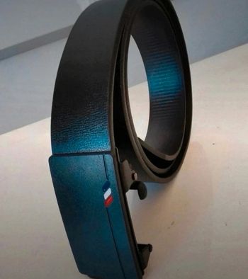 A26 ceinture homme d'affaire simili cuir noir boucle automatique