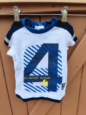 T-shirt Terre de marins 6 mois