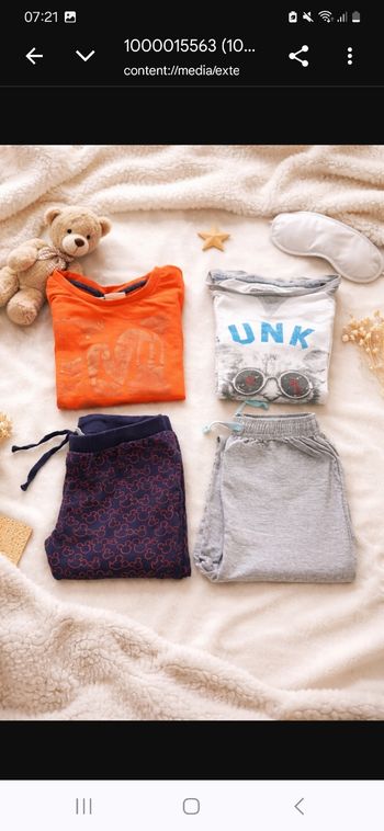 Lot 2 pyjama 