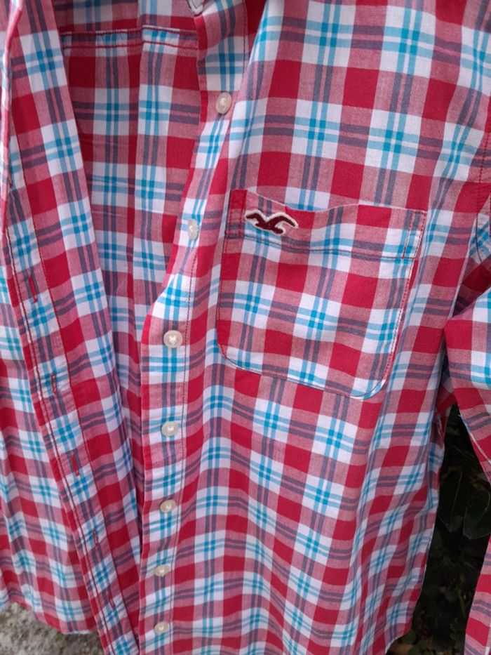 Hollister chemisier à carreaux taille M - photo numéro 2