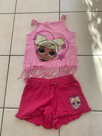 Ensemble débardeur + short LOL surprise