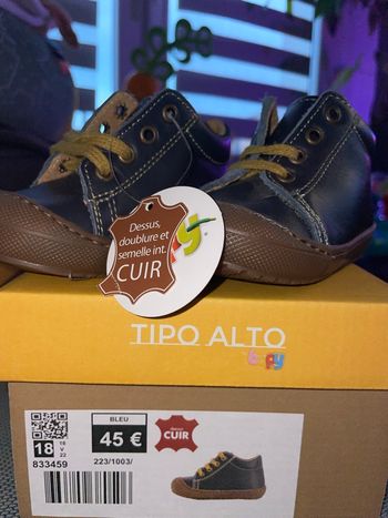Chaussure taille 18