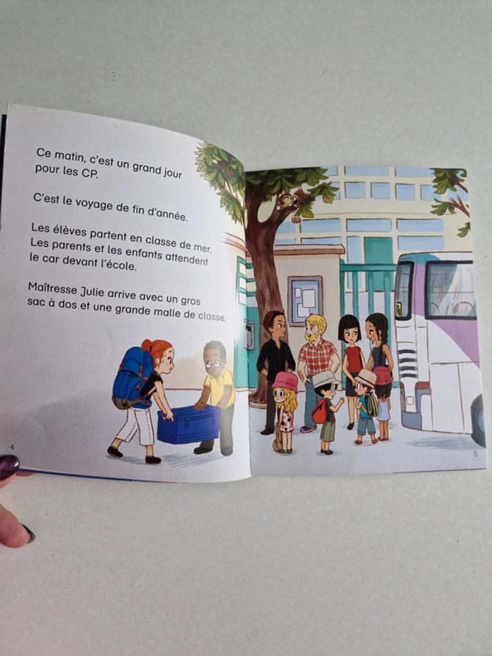 Livre Je suis en CP la classe de mer - photo numéro 3