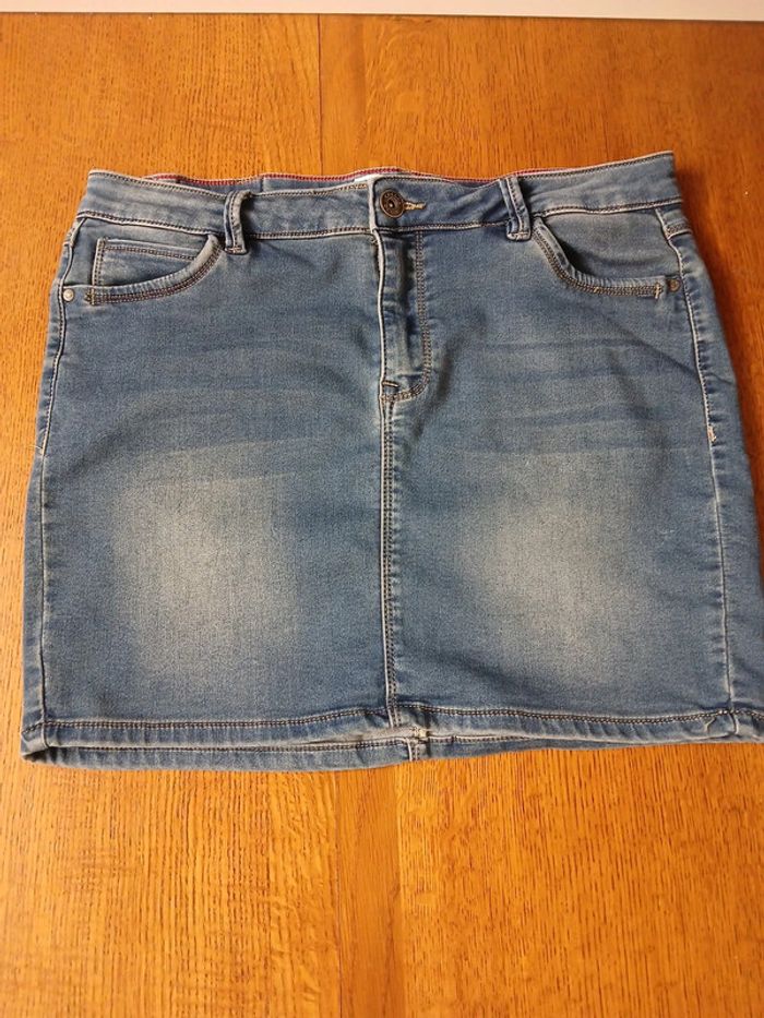 Jupe en jeans creeks taille 40 - photo numéro 10