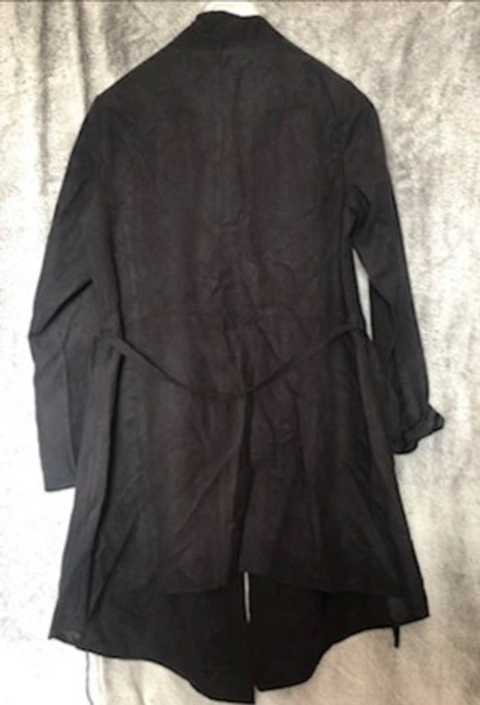 Gilet long style suédine T38 - photo numéro 3
