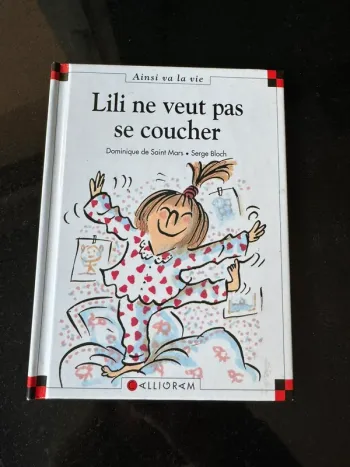 livre Lili ne veut pas se coucher