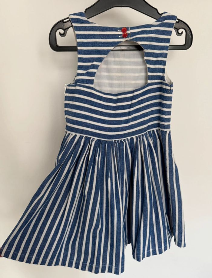 Superbe robe marinière - Sergent Major - Taille 4 ans - photo numéro 2