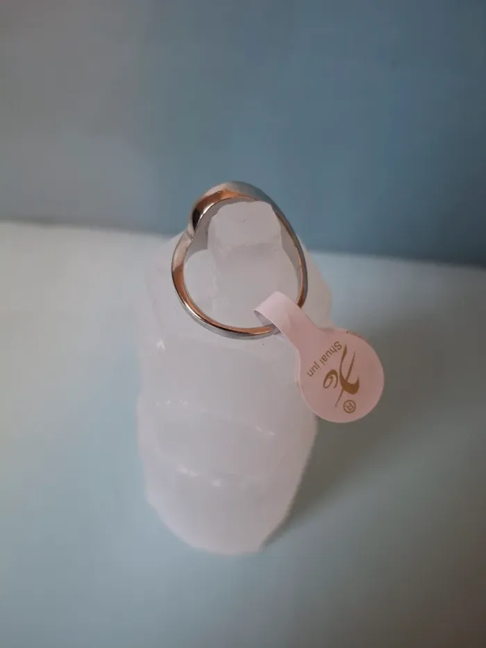 Bague en Quartz rose - Taille 19 - photo numéro 3