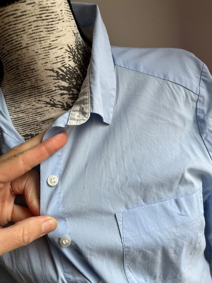 Chemise bleue - photo numéro 2