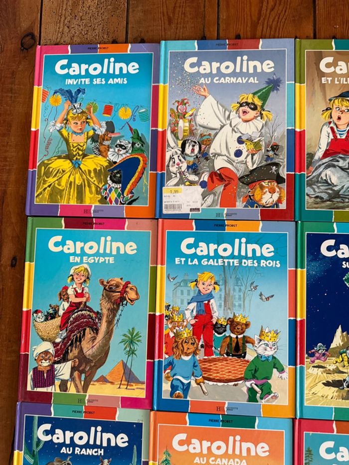 Bon état - Lot de 12 livres bd albums Caroline collection damiers couleurs - photo numéro 4