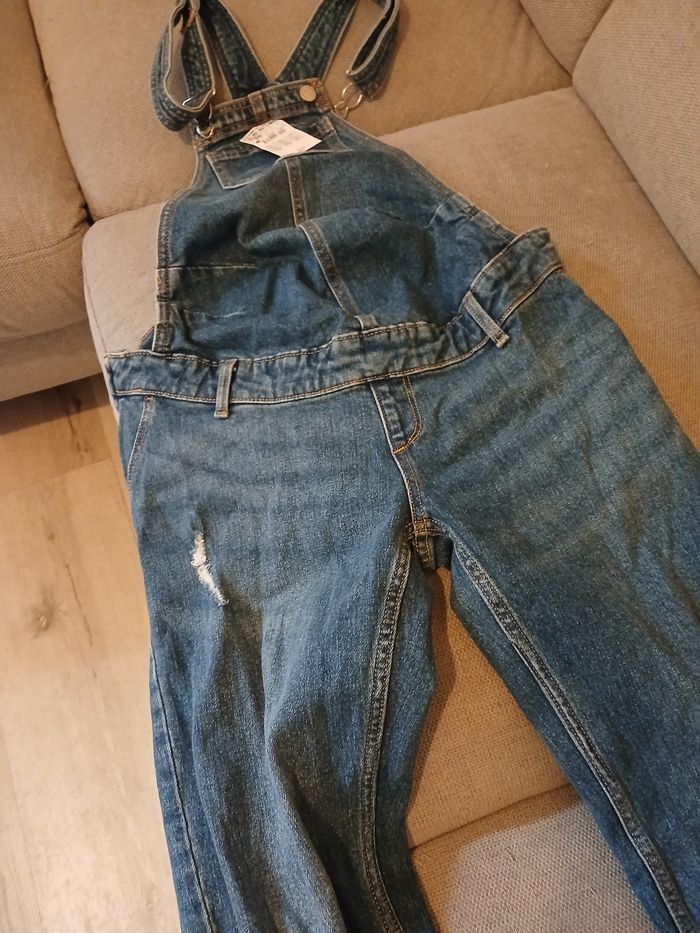 Salopette jean maternité taille 36 - photo numéro 2