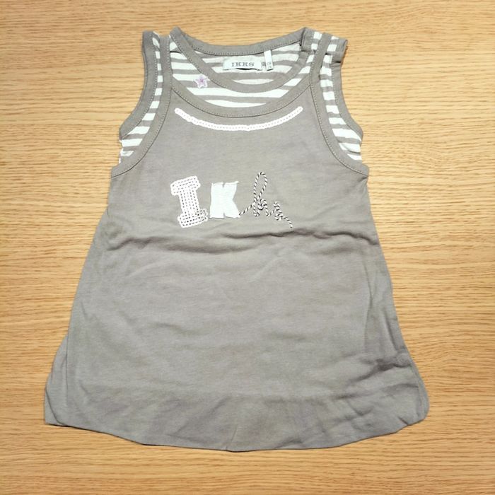 Ensemble 3 pièces IKKS : tunique+ leggings + bandeau - photo numéro 2