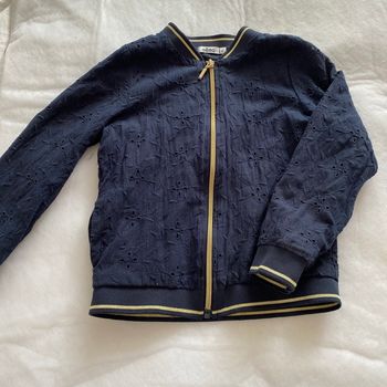 Bombers en broderie anglaise