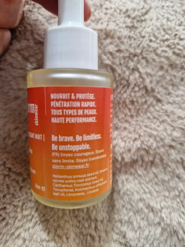 Storm skinwear  sérum nourrissant nuit. - photo numéro 2