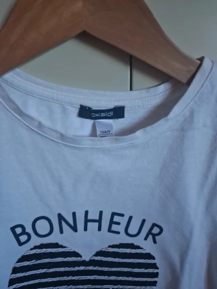 Tee-shirt Okaïdi 12 ans - photo numéro 2