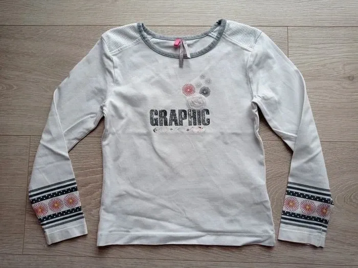 Tee-shirt manches longues fille Orchestra 5 ans