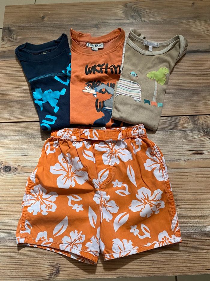Lot 1 short 23 mois et 3 débardeurs 24 mois
