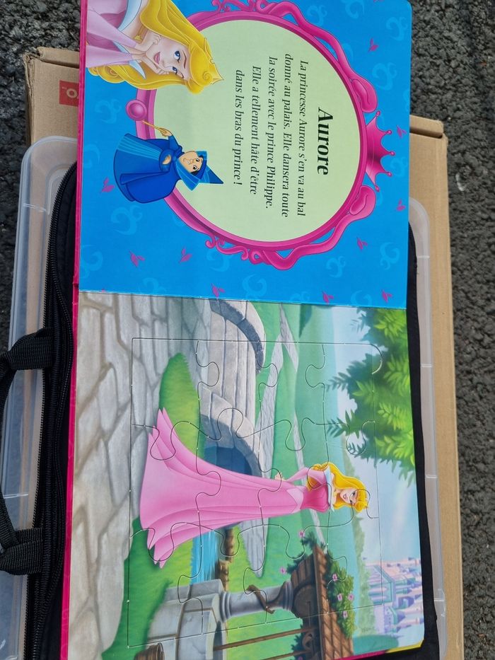 Livre puzzle disney - photo numéro 4