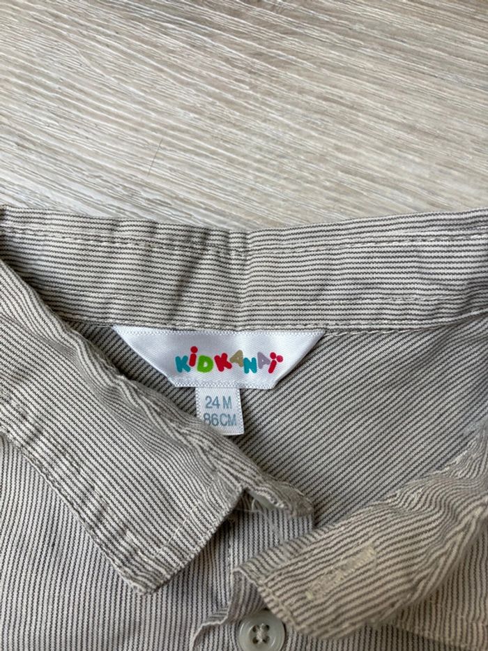 Lot jean chemise 24 mois - photo numéro 7