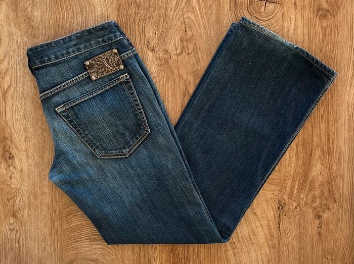 Jean/pantalon bootcut/flare bleu Diesel Ryoth pour femme, taille W 30 L 32 (40 taille française) - photo numéro 3
