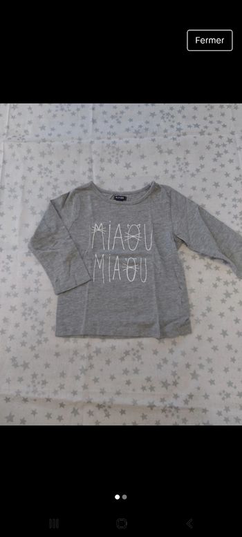 Tee-shirt ml 18 mois