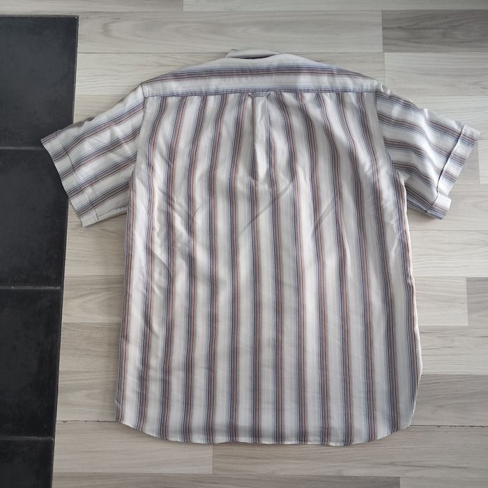 Chemise rayée homme à manches courtes Jean Chatel taille 42 - photo numéro 6