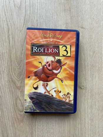 Disney Le Roi Lion 3 : Hakuna Matata Cassette Vidéo VHS Vintage Cinéma Collection Exclusive