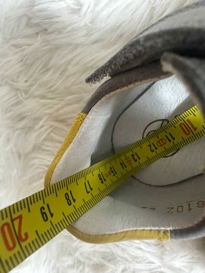 Paire de sandales grise Franco Romagnoli taille 22 - photo numéro 6
