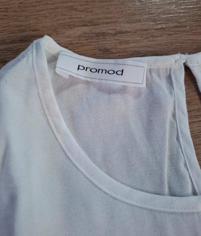 Blouse blanche manches 3/4 promod
Taille S - photo numéro 3