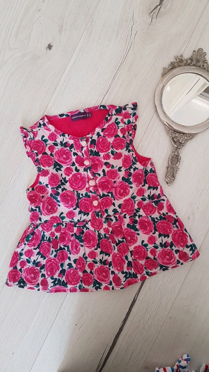 Blouse Liberty fille 2ans sergent major