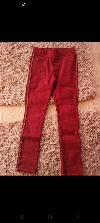Pantalon bordeaux